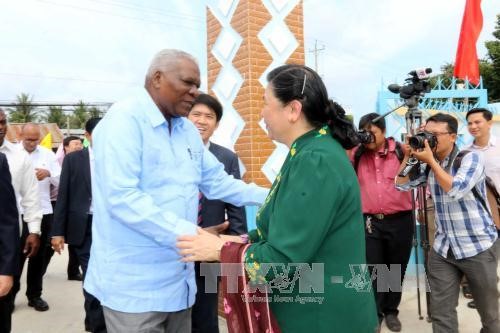 Đoàn đại biểu cấp cao Quốc hội Cuba thăm và làm việc tại tỉnh Bến Tre